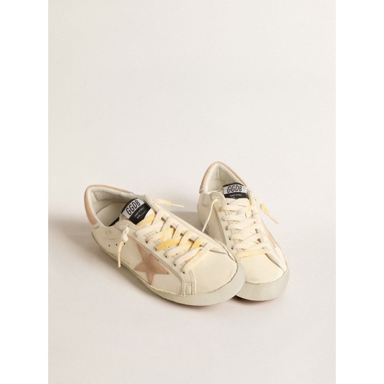 Men’s Super-Star LTD in nappa with suede star and heel tab