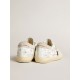 Men’s Super-Star LTD CNY in white leather with lettering on the upper