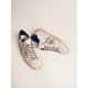 Men's Super-Star with suede star and blue heel tab