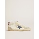 Men's Mid Star LTD with blue leather star and white nappa leather flash