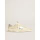 Men's Stardan in nappa leather with silver mirror-effect star and heel tab