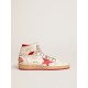 Men's Sky-Star with signature on the ankle and red inserts