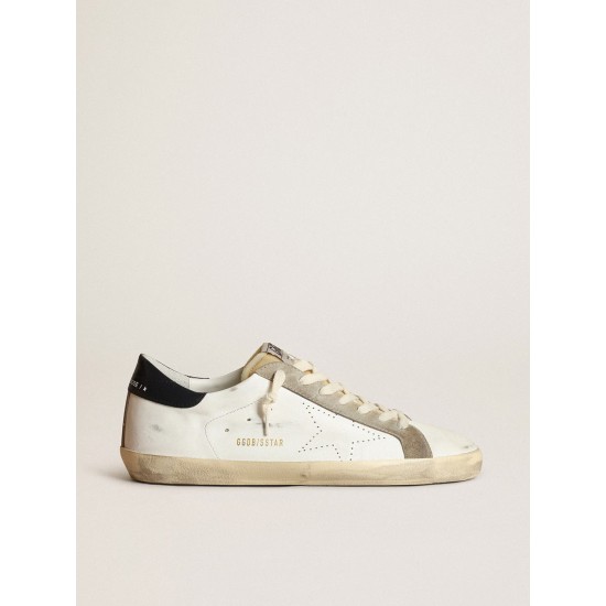 Men's Super-Star with perforated star and blue heel tab