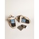 Men’s Ball Star Pro in black leather with Velcro strap