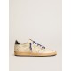 Ball Star LTD with embroidered star and blue patent leather heel tab