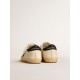 Super-Star LTD with laminated leather star and black glitter heel tab
