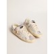 Super-Star LTD in Swarovski crystals with suede star and heel tab