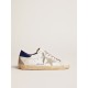 Super-Star with suede star and blue heel tab