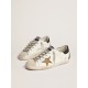 Super-Star LTD with gold star and black glitter heel tab