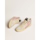 Pink Slide LTD with leather star and Swarovski crystal flash