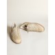 Women's Ball Star in milk-white nylon with white star and heel tab