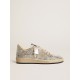 Ball Star LTD with Swarovski crystals and gray suede star