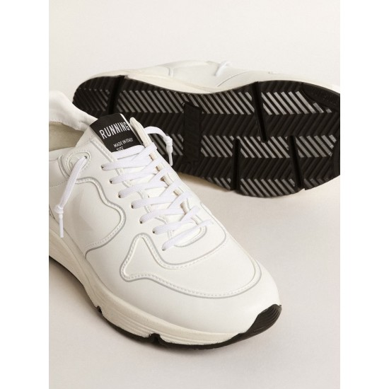 Women’s bio-based Running Sole with white star and heel tab