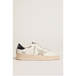 Women’s Stardan with ice-gray suede star and blue heel tab