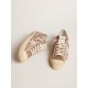 Women's V-Star in dove-gray suede with light gray leather star