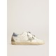 Old School with ice-gray suede star and light blue heel tab