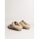 Ball Star Sabots with glitter star and shearling lining