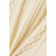 Embroidered knitted wool maxi dress